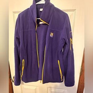 Columbia Women's LSU Tigers Purple Fleece Jacket